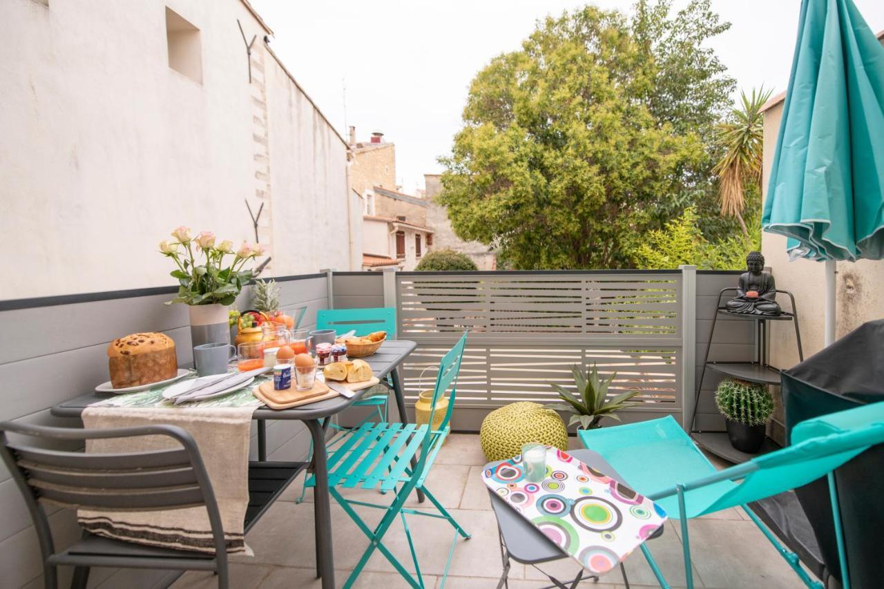Suite Oisivete Avec Terrasse Vue Sur Patio Et Clim Монпельє Екстер'єр фото